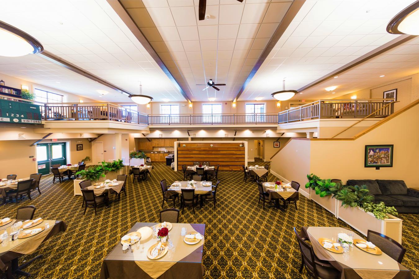 Champlain Valley Senior Community Dining Room