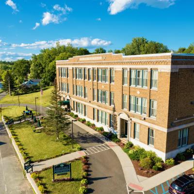 Ariel view of Champlain Valley Senior Community 